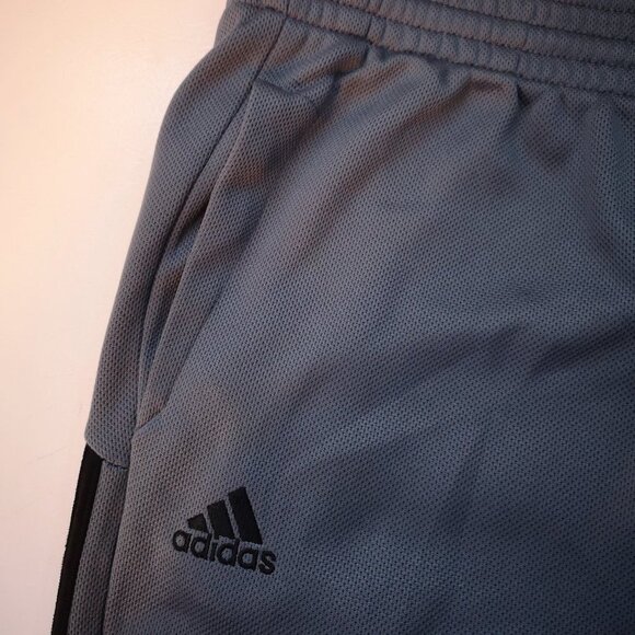Adidas Climawarm Men's Size 3XL Loose Fit Fleece Lined Grey Track Pants - Picture 5 of 12